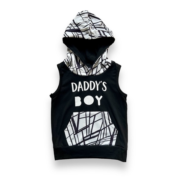 Daddys Boy Hooded Tank Top - Picture 1 of 2